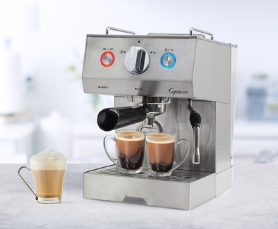 Capresso 2-Cups Pump/Automatic Espresso Machine, Silver (126.05)