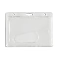 IDville Horizontal ID Badge Holders, Clear, 50/Pack (134647931)