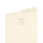 Smead Heavy Duty Reinforced File Folder, 2/5 Tab, Right Position (Printed Tabs) Letter Size, Manila, 100/Box (10388)