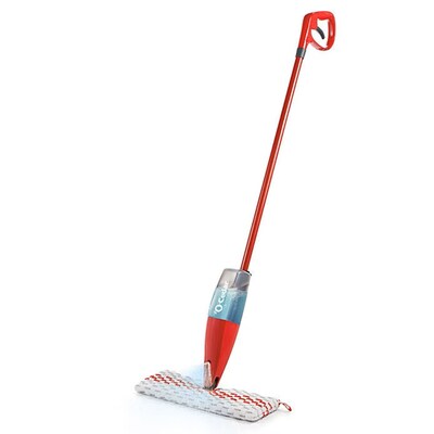 O-Cedar ProMist MAX Microfiber Spray Mop, Red/Black/Gray (173563)