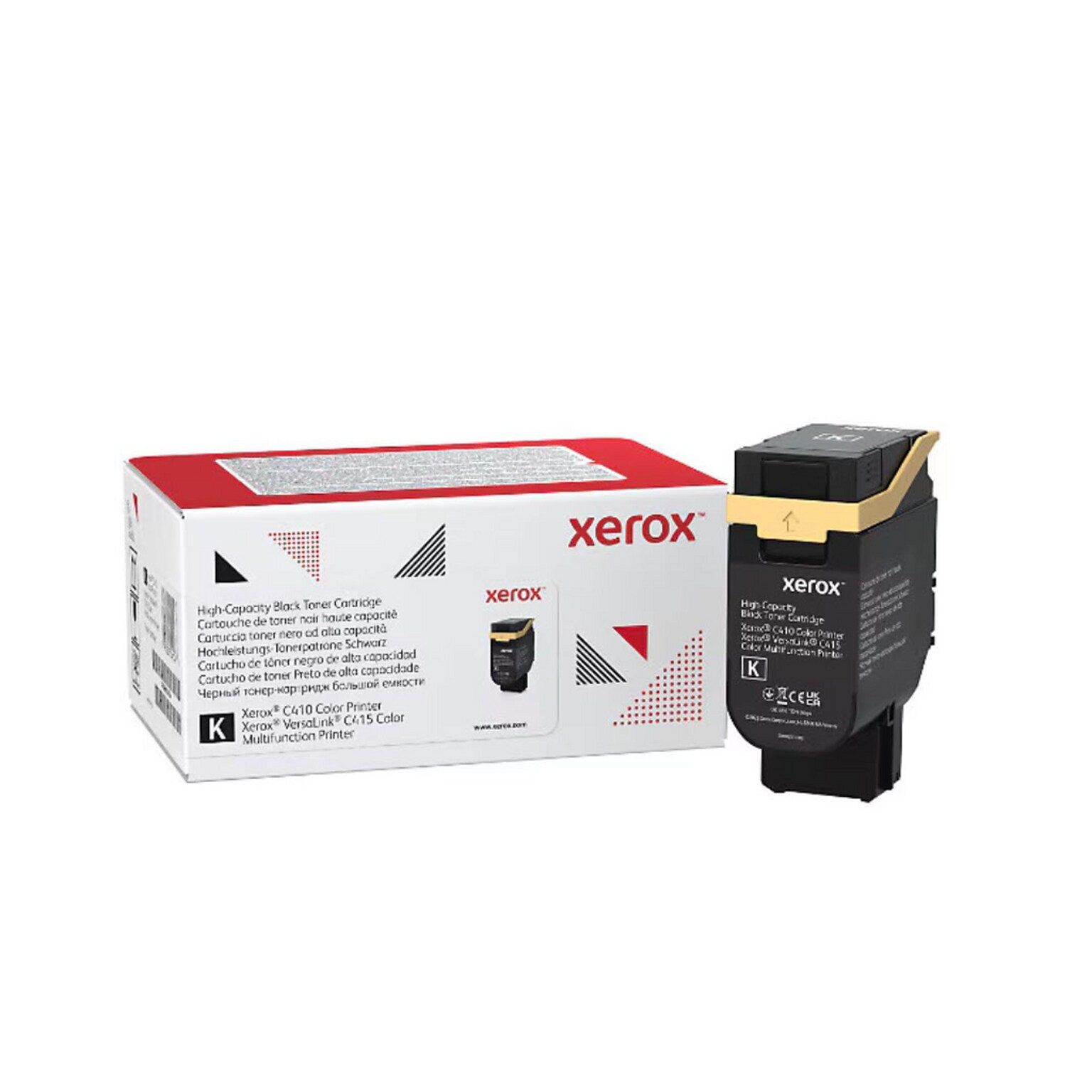 Xerox Black High Capacity Toner Cartridge For The Xerox C410/C415