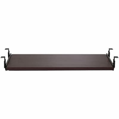 Lorell Universal Laminate Keyboard Tray, Mahogany (LLR87523)