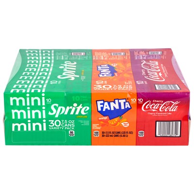 Coca-Cola Mini Variety Pack & Cheez-Itz Variety Pack, 2/Pack (600-04171)