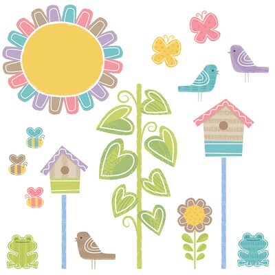 TREND Rainbow Garden Bulletin Board Set (T-8323)