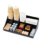 Mind Reader Anchor Collection 11 Compartment Condiment Organizer, Black (COMORG-BLK)