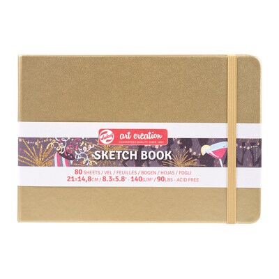 Talens Art Creation 8.3 x 5.8 Sketch Book, 80 Sheets/Book, 3/Bundle (TLN9314145M-3)