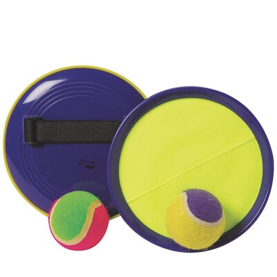 S&S Game On Catch Ball and Disc Set, Assorted Colors, 3/Set (W13436)