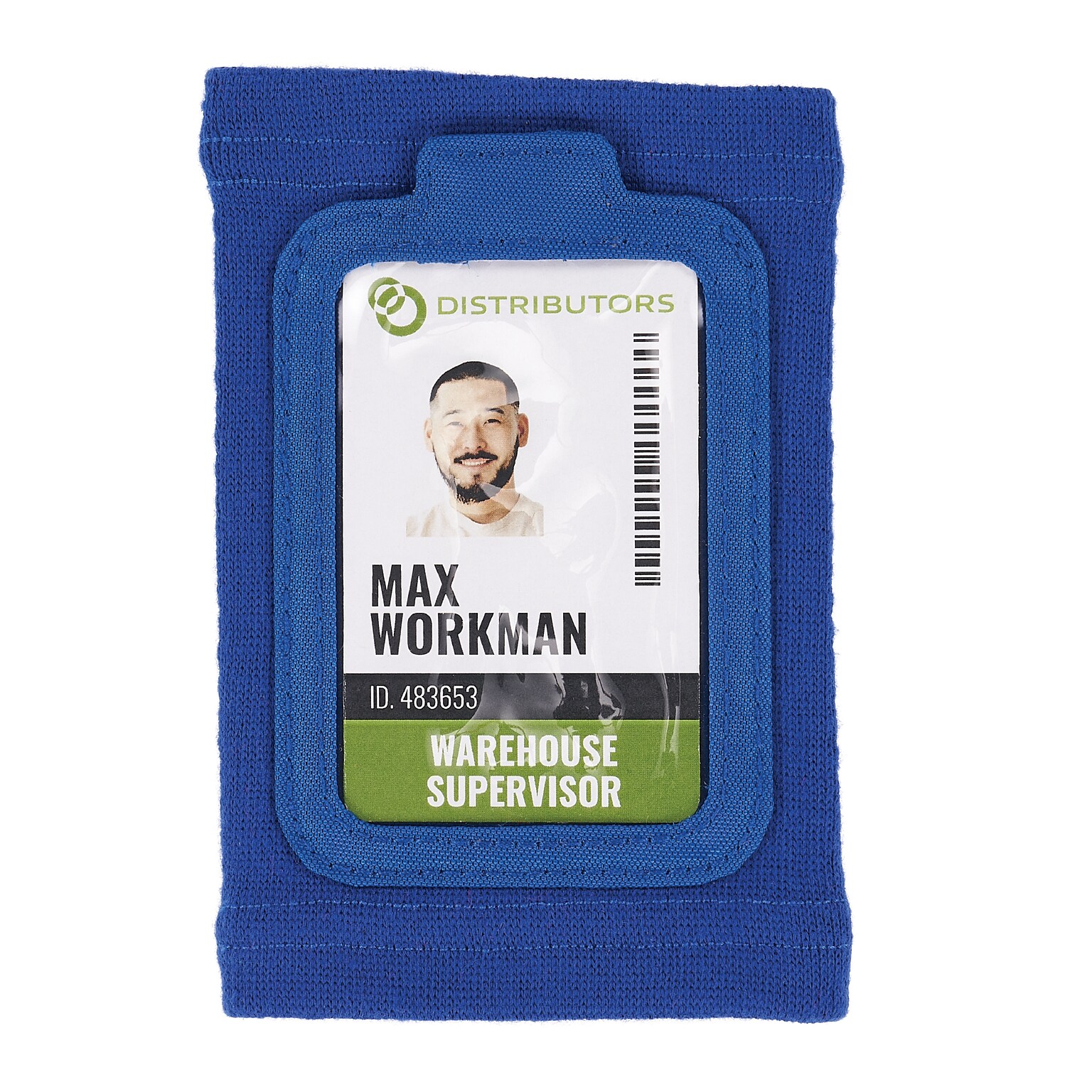 Ergodyne Squids 3388 Armband ID Badge Holder, Blue (19963)