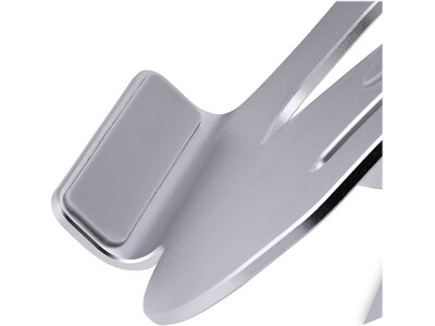 StarTech 8.9" x 10.6" Aluminum Laptop Riser, Silver (ADJ-LAPTOP-RISER)