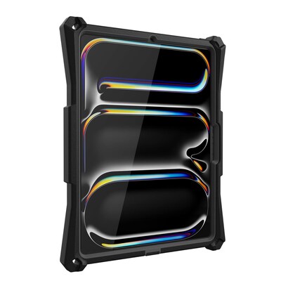 The Joy Factory aXtion Bold MP Polypropylene 13" Rugged Case for iPad Pro 13" (M5) & iPad Pro 13" (M4), Black (CWA4123MP)