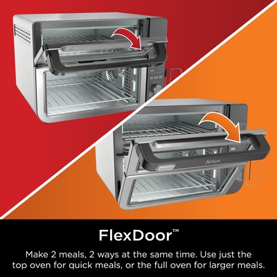Ninja Double Oven Toaster Oven, Silver (DCT451)