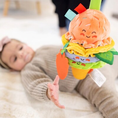Melissa & Doug Ice Cream Take-Along Pull Toy, Multicolored (LCI30750)