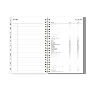 2026 Blue Sky Sophie Frosted Floral 5" x 8" Weekly & Monthly Personal Planner (140088-26)