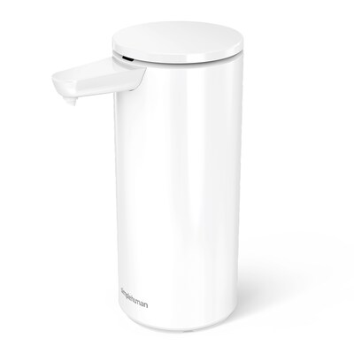 simplehuman In-Sight ST1045 Automatic Hand Soap Dispenser, White (ST1085)