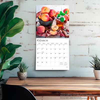 2026 BrownTrout Kitchen 12" x 12" Monthly Wall Calendar (9798330704071)