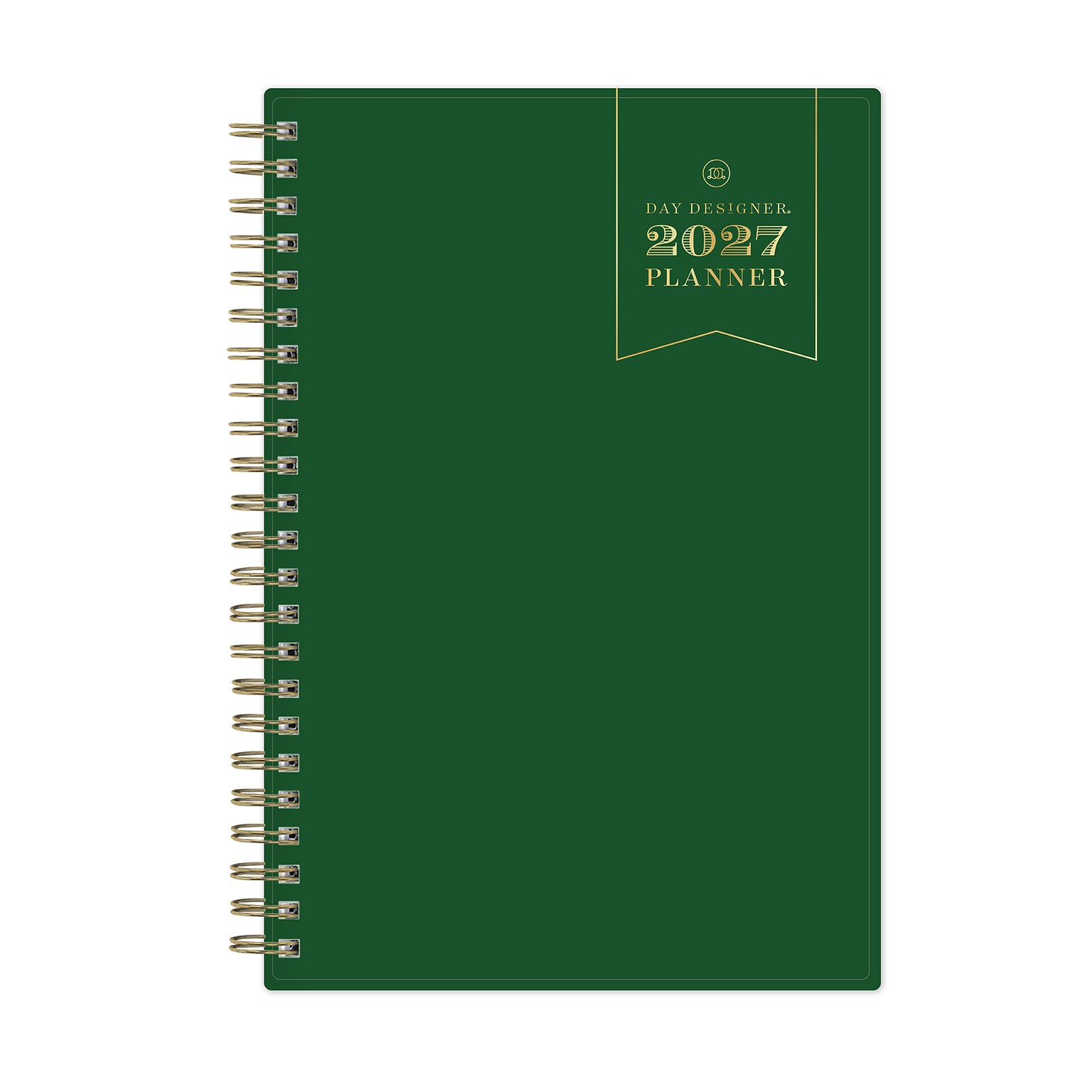 2027 Blue Sky Day Designer 5 x 8 Weekly & Monthly Planner, Green (163794)