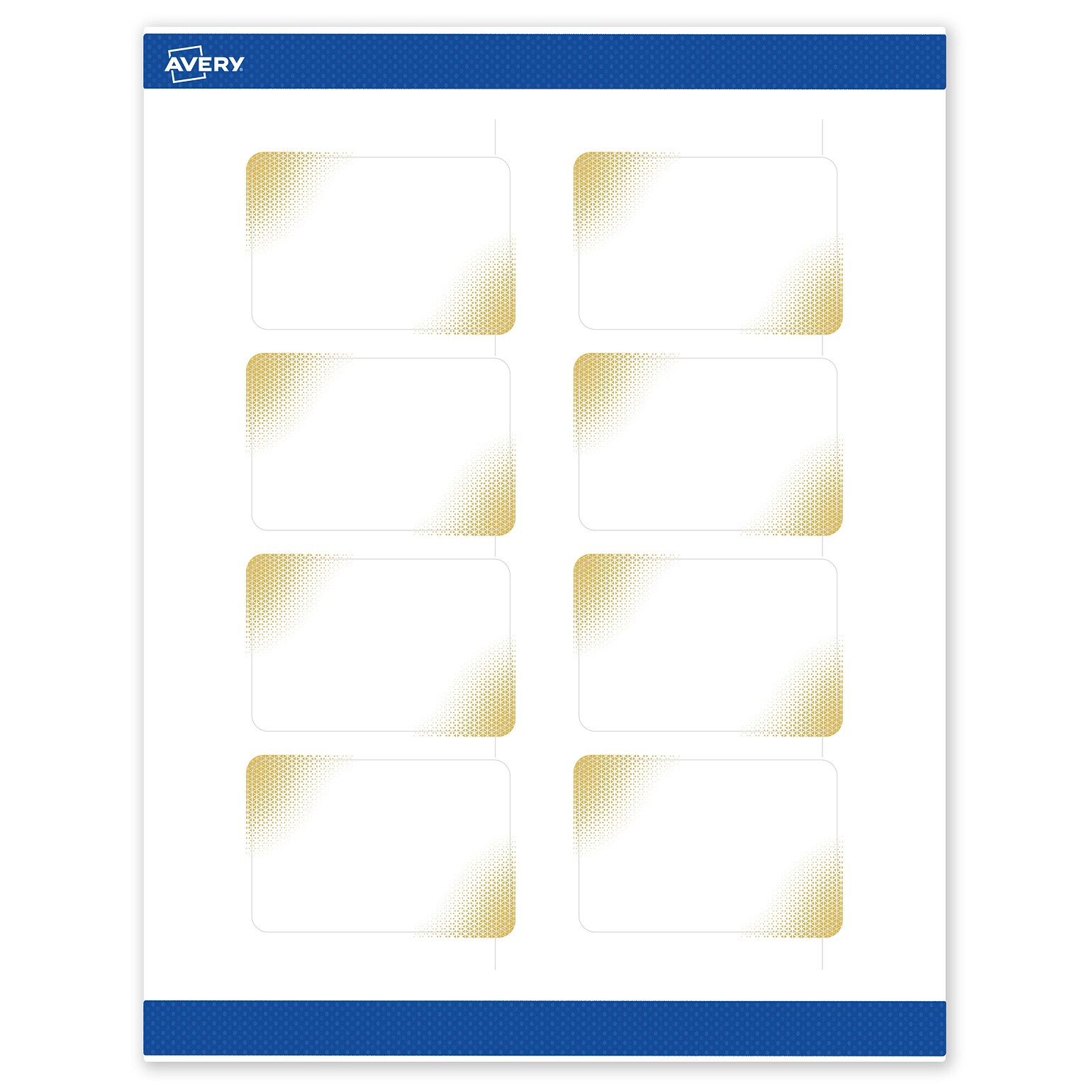Avery Laser/Inkjet Rectangle Multipurpose Labels, 2 x 3, White, 80/Pack (S00EWC)