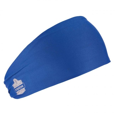 Ergodyne Chill-Its 6634 Cooling Headband, Blue, One Size (12701)