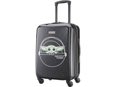 American Tourister Star Wars The Child ABS 4-Wheel Spinner Luggage, Multicolor (137678-9208)