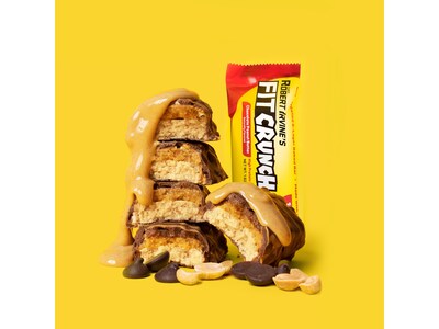 FITCRUNCH Gluten-Free Chocolate Peanut Butter High-Protein Baked Bar, 1.62 oz., 9 Bars/Box (FC201E)