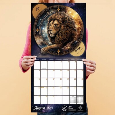 2027 TF Publishing Astrology 12" x 12" Monthly Wall Calendar, Multicolored (27-1132)