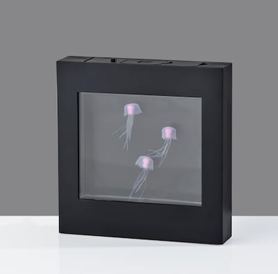 Simplee Adesso 8.75"H LED Jellyfish Motion Light Box, Black (SL3723-01)