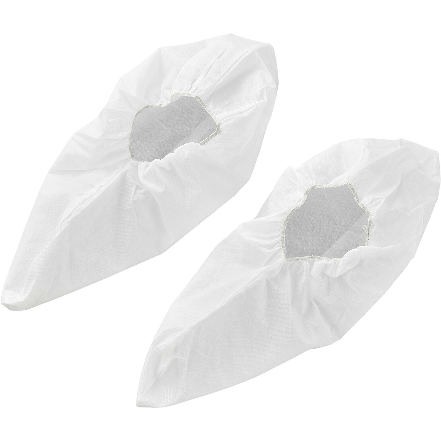 Global Industrial Slip Resistant Disposable Shoe Covers, Size 12-15, White, 150 Pairs/Carton (708198BWH)