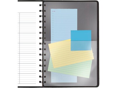 2025 AT-A-GLANCE 5" x 8" Daily Appointment Book Planner, Faux Leather Cover, Black (70-800-05-25)