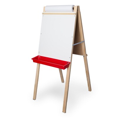 Crestline Dry-Erase Mobile Whiteboard, 44" x 19" (FLP17437)