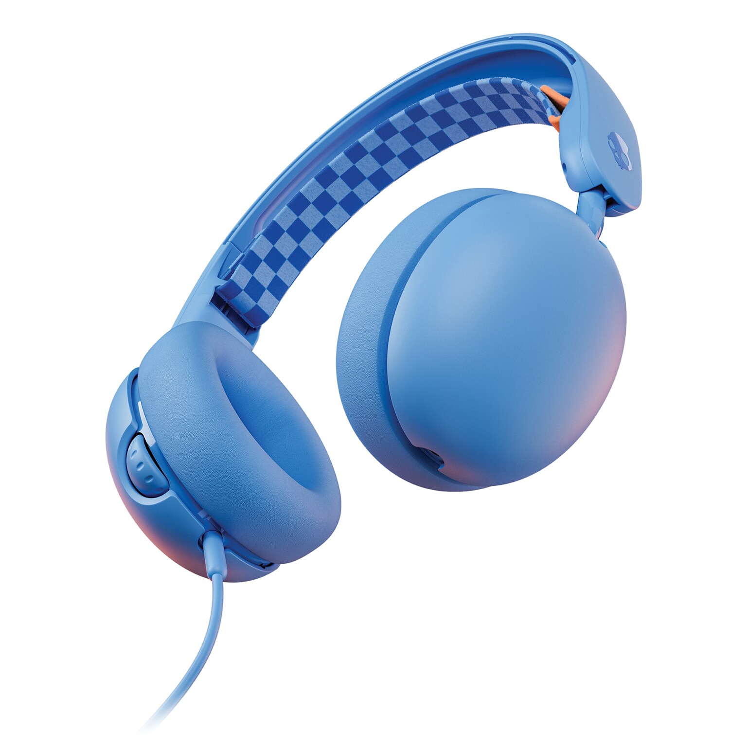 Skullcandy Grom Childrens Over-Ear Headphones with Microphone, Surf Blue (S6KAY-R740)