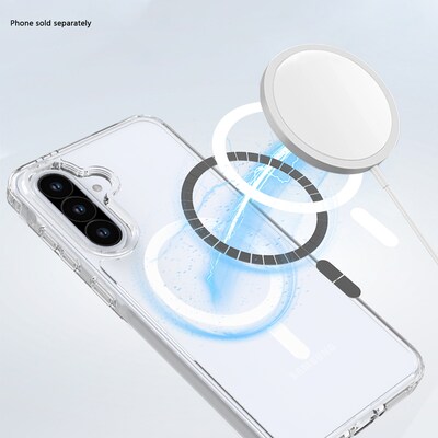 SaharaCase Venture Wallet for Galaxy A56 5G, Shock Absorbing, Clear/Scorpion Black (CP00738)