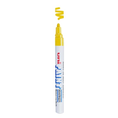 uni PAINT PX-20 Oil-Based Marker, Medium Tip, Assorted Colors, 6/Set (63630)