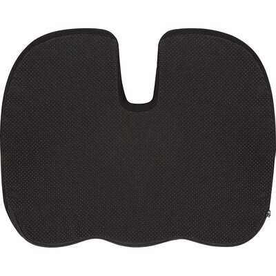 Lorell Foam Butterfly-Shaped Seat Cushion, Black (LLR18307)
