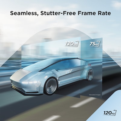 ViewSonic 24" FHD 120Hz LED Monitor, Black (VA2448-MHU)