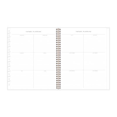 2026 Blue Sky Green Earth Freya Lilac 8.5" x 11" Calendar Year Weekly & Monthly Planner, Plastic Cover (153757)