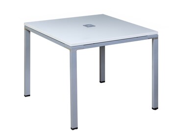 Boss Office Products Simple System 36W Meeting Table, White (S401-WT)