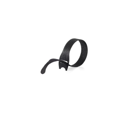 Velcro ONE-WRAP Cable Ties, 1/2 x  8, Reusable Hook & Loop Fastener, Black, 50/Pack (95172)