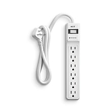 NXT Technologies 6-Outlet Surge Protector, 4 Cord, 600 Joules (NX54312)
