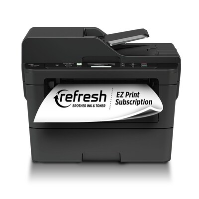 Brother DCP-L2550DW Wireless Black and White Laser Printer, Refresh Subscription Eligible