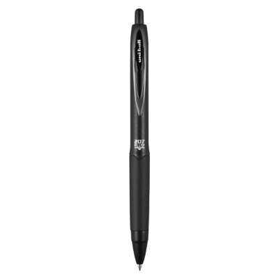 uniball 207 Plus+ Retractable Gel Pens, Medium Point, 0.7mm, Black Ink, 12/Pack (70462)