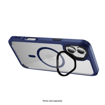 SaharaCase Raider Series MagSafe Compatible Phone Case for iPhone 17, Shock Absorbing, Night Sky Blue (CP00926)