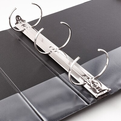 Avery 2" 3-Ring Non-View Binders, Black (03501)