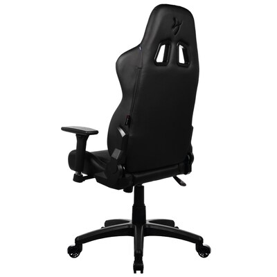 Arozzi Avanti Soft Fabric Ergonomic Racing Gaming Chair, Pure Black (AVANTI-SFB-PBK)
