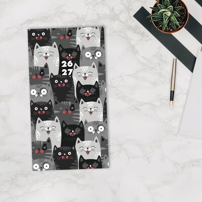 2026-2027 Willow Creek Purrfect 3.5" x 6.5" Monthly Planner Cover (57667X)