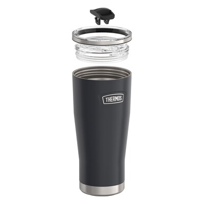 Thermos Icon Stainless Steel Vacuum Insulated, 24 oz., Granite, (THRIS1122GT4)