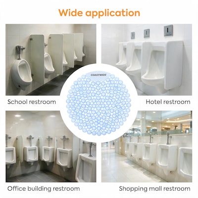 Coastwide Professional Urinal Screen, Linen Scent, 10/Box