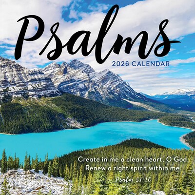 2026 TF Publishing Psalms 12 x 12 Monthly Wall Calendar (26-1024)