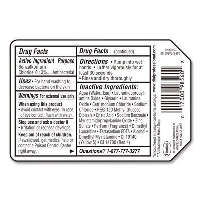 Dial Antibacterial Gold Liquid Hand Soap Refill for Versa Dispenser, Floral Scent, 15 oz., 6/Carton (DIA98561)