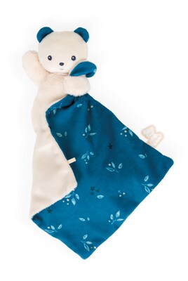 Kaloo Carré Douceur Doudou Comforting Blanket Bear, Night Owl (JNDK972004)
