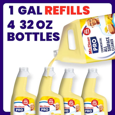 Mr. Clean PRO All Surface Cleaner Commercial Grade, 1 Gallon (24345)